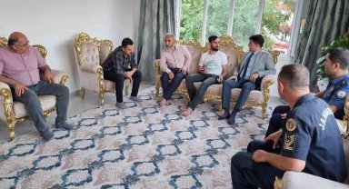 Kaymakam Sevgili'den gaziye bayram ziyareti