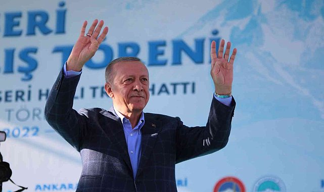 Kayseri'den Cumhurbaşkanı Erdoğan'a anlamlı pankart