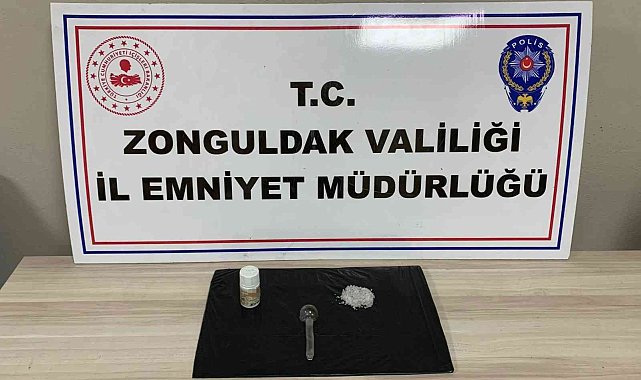 Kdz. Ereğli'de uyuşturucu operasyonu: 1 gözaltı