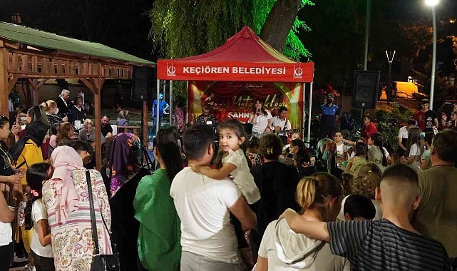 Keçiören park konserleriyle coştu