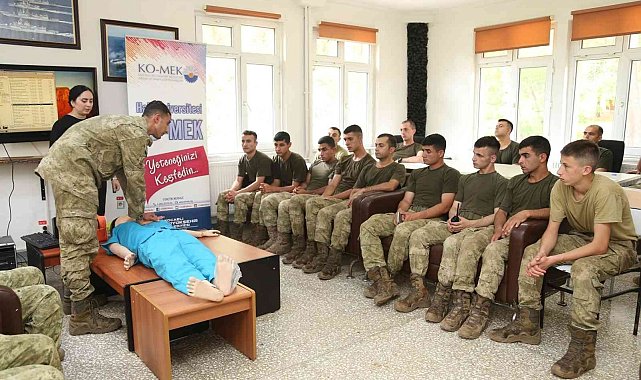KO-MEK'ten jandarmaya ilk yardım eğitimi