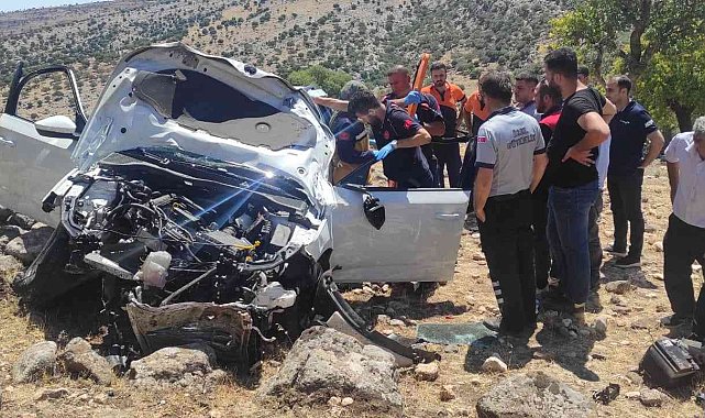 Kontrolden çıkan araç şarampole uçtu: 1 yaralı