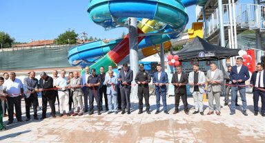 Kütahya Ilıca'da hasulhas, aqua park ve su kuyuları hizmetine sunuldu