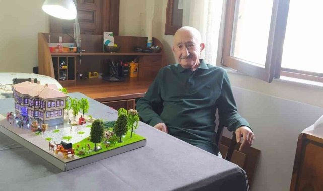 Maket yapımını sanata dönüştürdü