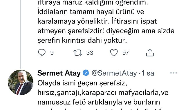 MHP'li Atay FETÖ firarisinin iddialarını yalanladı