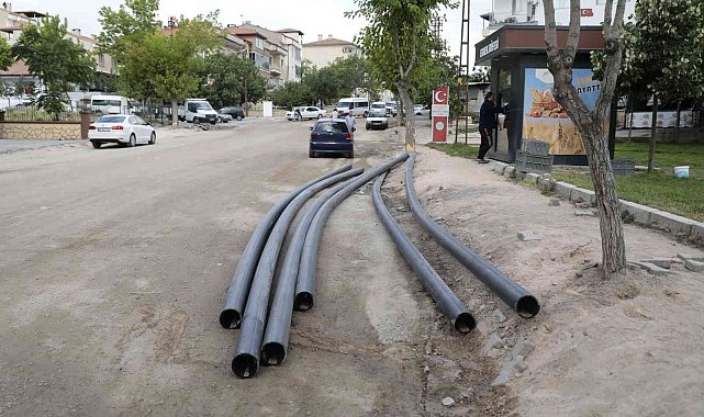 Nevşehir'de alt yapı çalışmaları devam ediyor
