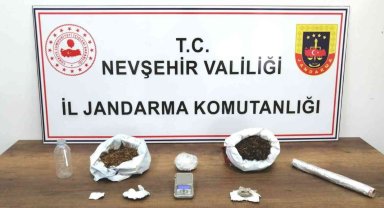 Nevşehir'de uyuşturucu operasyonu