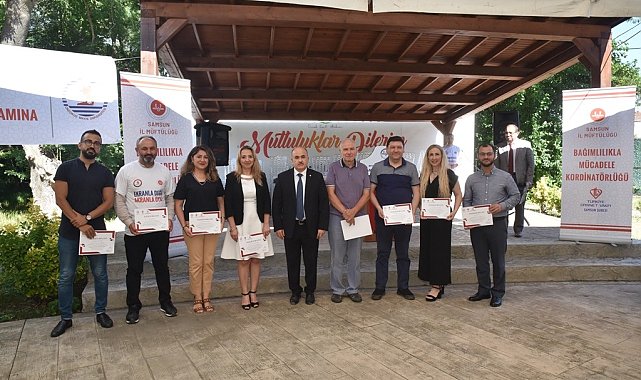 OMÜ Bağımlılıkla Mücadelede Dinî Liderler Eğitimi Kapanış Programı