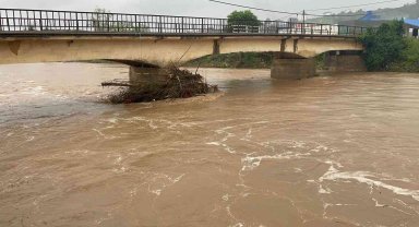 Ordu'da aşırı yağışlar sel ve taşkınlara dönüştü