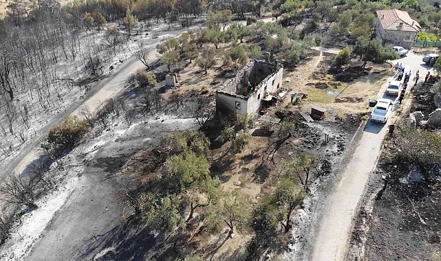 Orman yangını dehşetini gözyaşlarıyla anlattılar