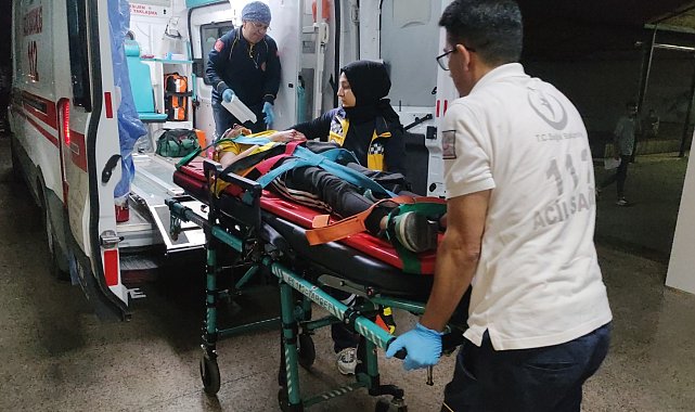 Otomobilden fırlayarak yaralanan sürücü ehliyetsiz çıktı
