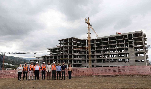 Samsun Şehir Hastanesi yüzde 55'e ulaştı