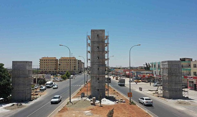 Şanlıurfa'da üst geçitlerde çalışmalar hızlandı