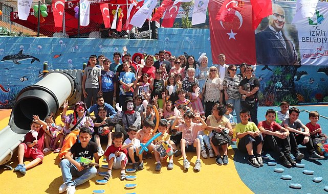 Sıla Sokağın çocukları parklarına kavuştu