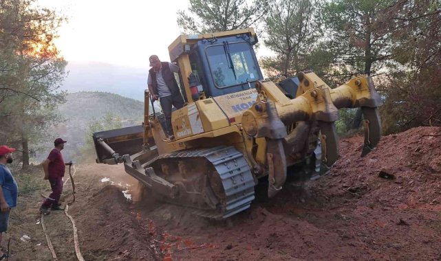 Su tankerleri için yol açma çalışmaları yapılıyor