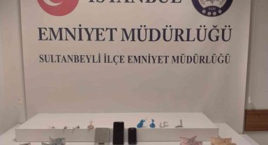 Sultanbeyli'de motosikletli uyuşturucu tacirleri yakalandı