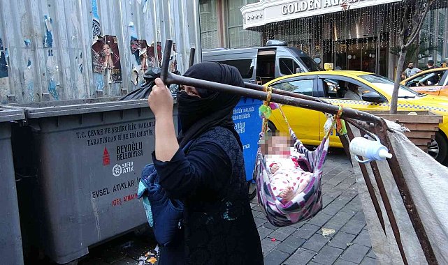 Taksim'de dilenci kadından basın mensubuna "Seni bir daha burada görmeyeceğim" tehdidi