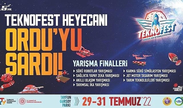 TEKNOFEST rüzgârı Ordu'dan devam edecek