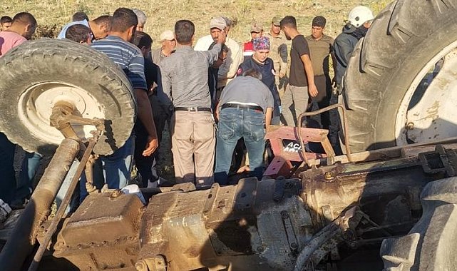 Traktör takla attı: 1 yaralı