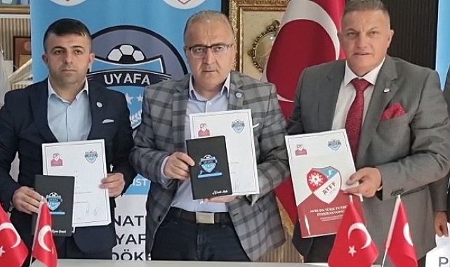 Uyafa ile Avrupa Türk Futbol Federasyonu arasında işbirliği protokolü