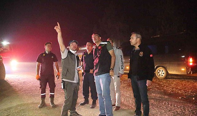 Vali Çelik: "Yangın bölgesine 28 helikopter, 5 uçak yönlendirildi"