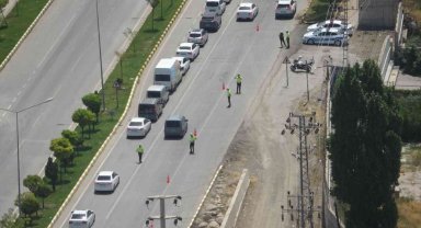 Van'da Kurban Bayramı öncesi karadan ve havadan denetim