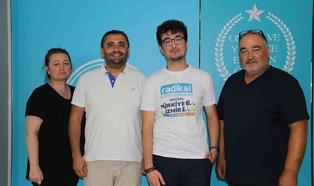 YKS'de TYT İzmir birincisi Eren: "İnanılmaz bir mutluluk"