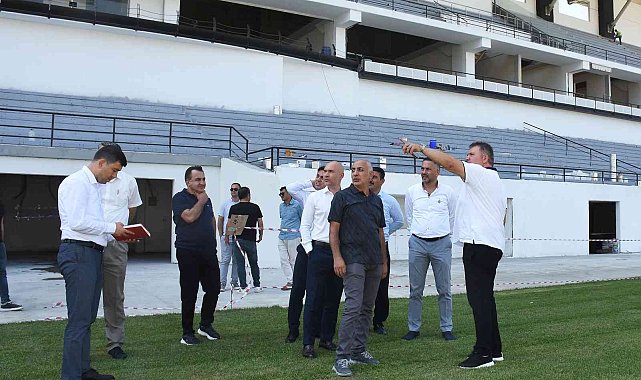 19 Mayıs Stadyumu'nda çalışmalar tüm hızıyla sürüyor