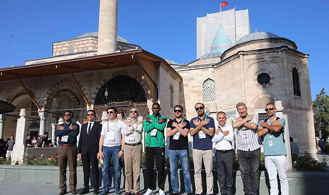 5. İslami Dayanışma Oyunları için Konya'ya gelen misafirler şehri yakından tanıyor