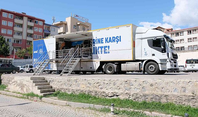 AFAD Simülasyon Tırı Gümüşhane'de