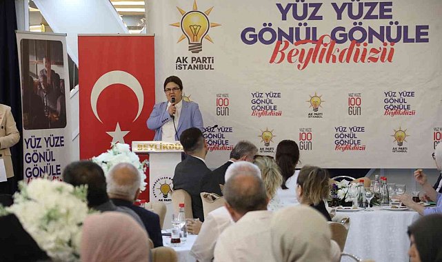 AK Parti İstanbul'un "Yüz Yüze 100 Gün" ziyaretleri sürüyor