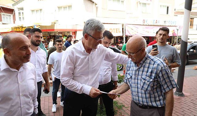 AK Parti Kocaeli tam kadro sahalarda