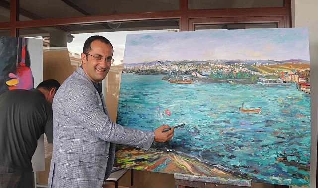 Akçaabat'ta 9. Uluslarasarası resim çalıştayı