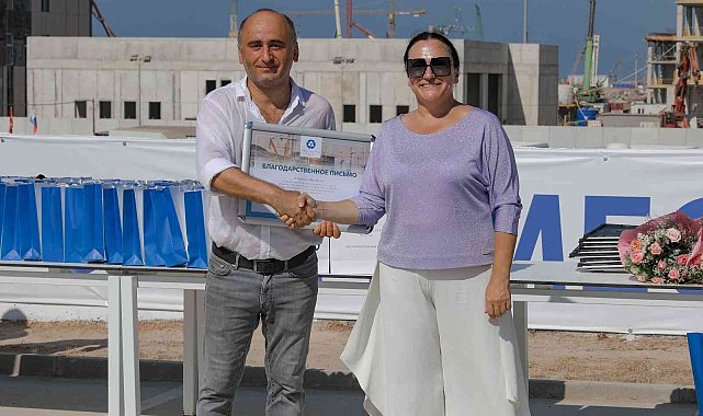 Akkuyu NGS sahasında Türk inşaatçılar ödüllendirildi