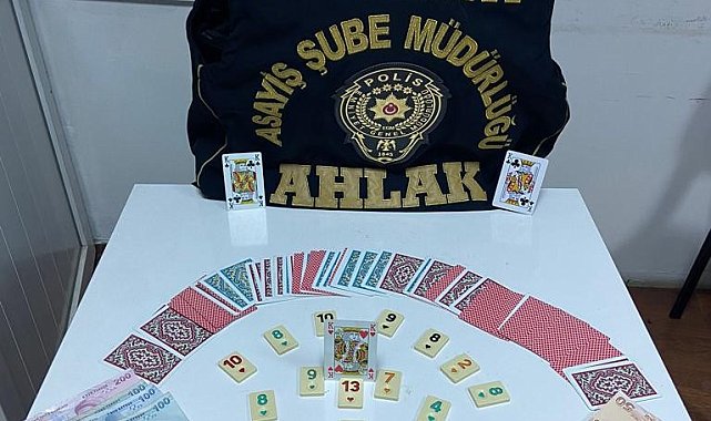 Antalya'da kumar operasyonu: 13 kişiye cezai işlem uygulandı