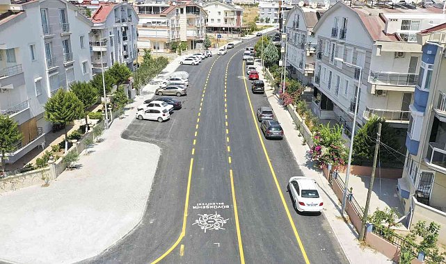 Aydın Büyükşehir Belediyesi Didim yollarını yeniledi
