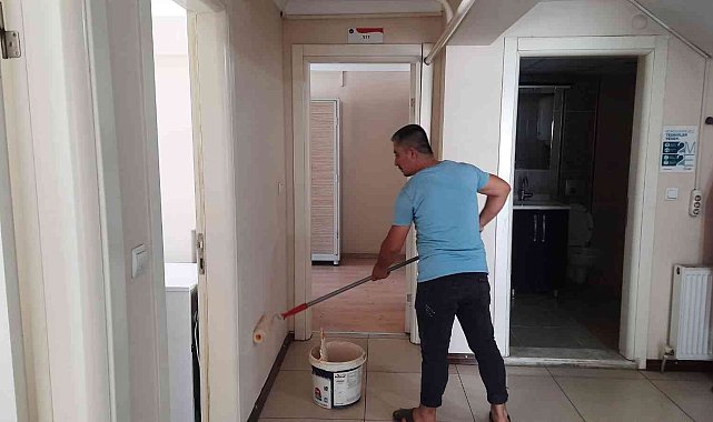 Aydın'da yurtlar yeni döneme hazırlanıyor