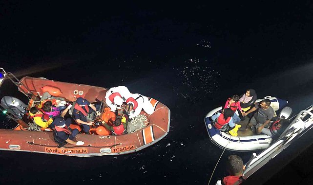 Ayvalık'ta 10 düzensiz göçmen yakalandı