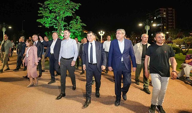 Bakan Kurum, Şehitkamil Vadi Park'ı yerinde inceledi