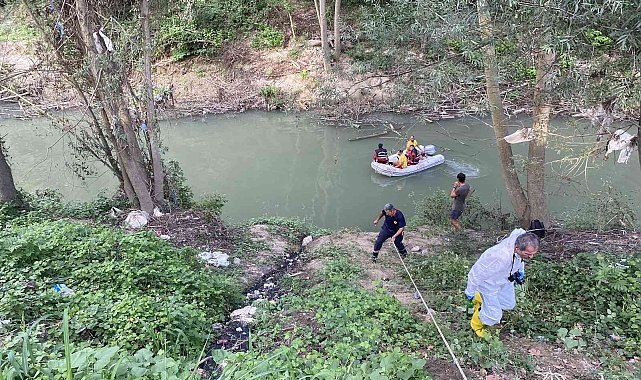 Bartın'da ırmak yüzeyinde ceset bulundu