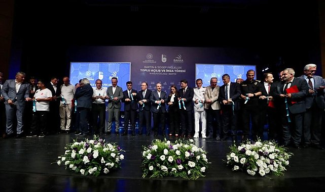 Bartın'da SOGEP ve BAKKA projeleri için tören düzenlendi