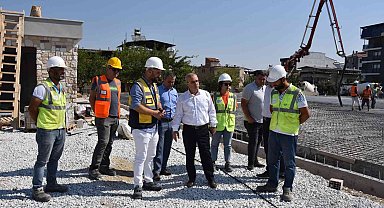 Başkan Kayda'dan çalışmalara yakın takip