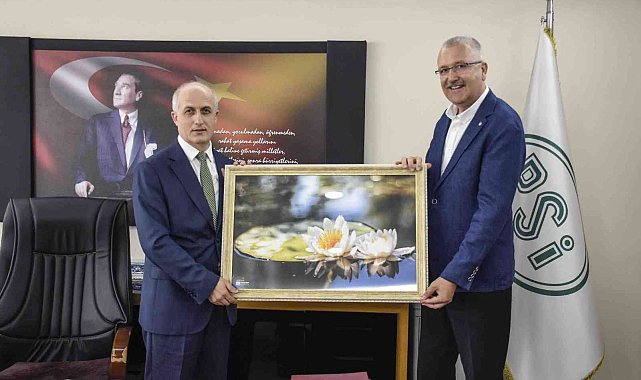 Başkan Özkan'dan Şayan'a 'hayırlı olsun' ziyareti