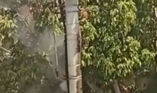 Batman'da elektrik trafosunda çıkan yangın paniğe neden oldu