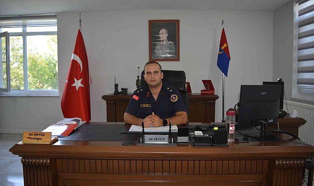 Bigadiç İlçe Jandarma Komutanı Üsteğmen Ali Akyüz görevine başladı.