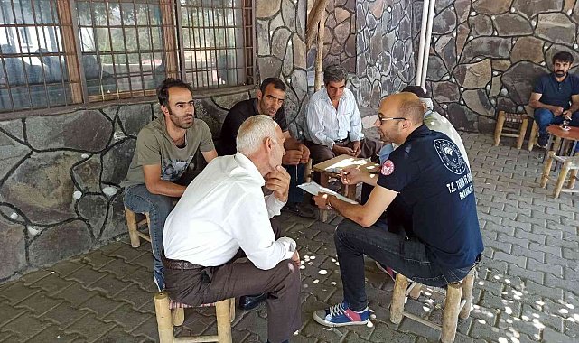 Bingöl'de çiftçiler KKKA hakkında bilgilendirildi