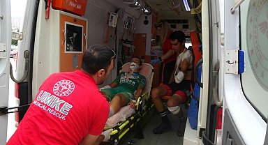 Bisiklet Yol Yarışları Türkiye Şampiyonası'nda kaza