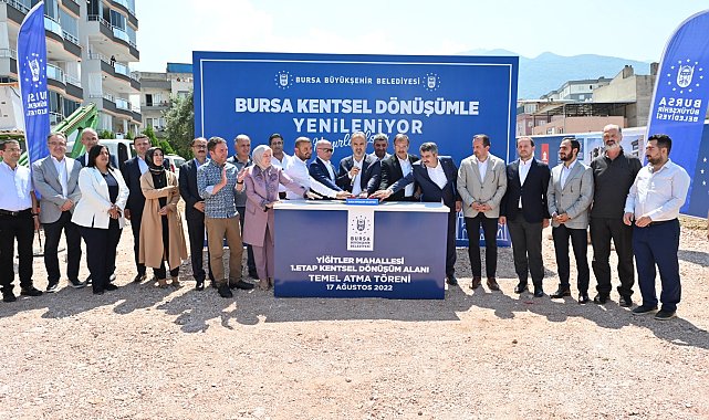 Bursa, kentsel dönüşümle güzelleşiyor