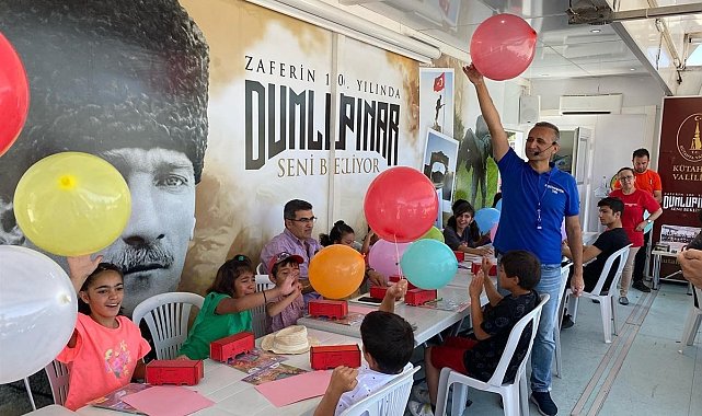 Büyük Zafer'in 100. yıl coşkusu, binlerce çocukla taçlandırıldı