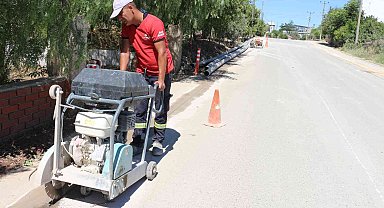 Büyükşehir Serik'te alt yapı çalışmalarını sürdürüyor